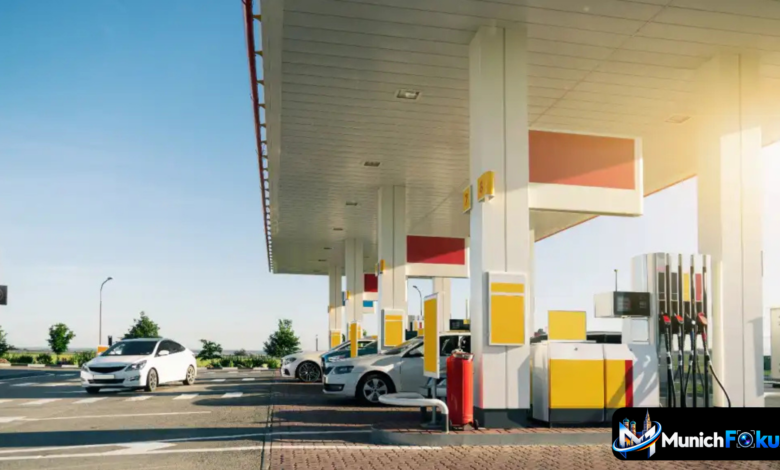 Tankstelle in der Nähe